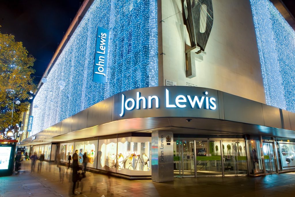 John Lewis; grandi magazzini Londra; London; Natale; brand; brand strategy; brand purpose; brand purpose strategy